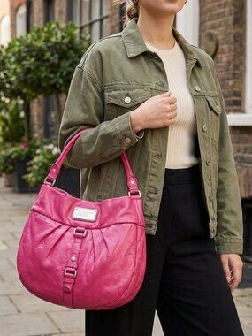 Marc by Marc Jacob Dr Q Lil Riz Leather Handbag